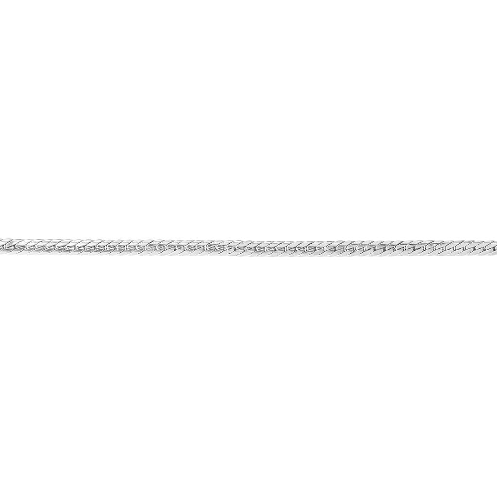Bracciale Catena Colette Oro Bianco - Bracciali Donna | Stroili