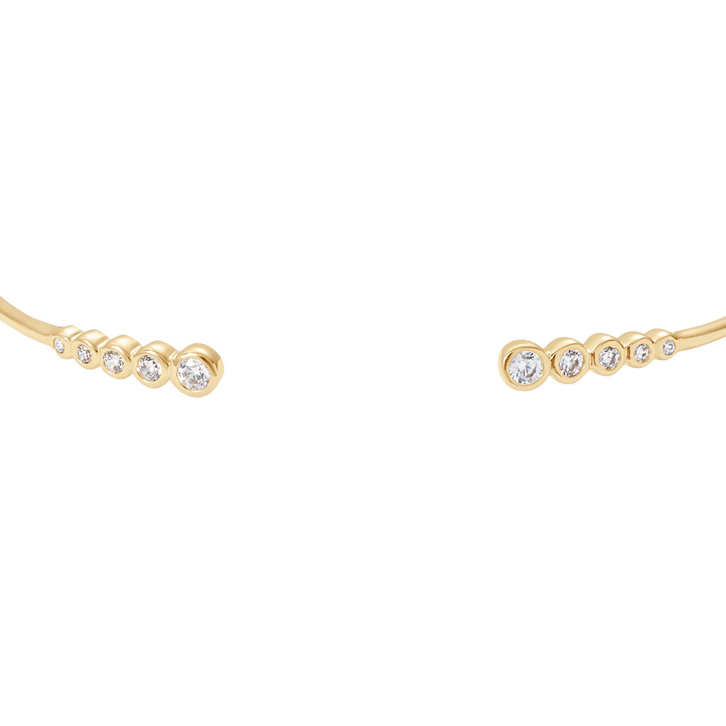 Bangle Golden Dream Placcato Oro Giallo Cubic Zirconia - Bracciali Rigidi Donna | Stroili