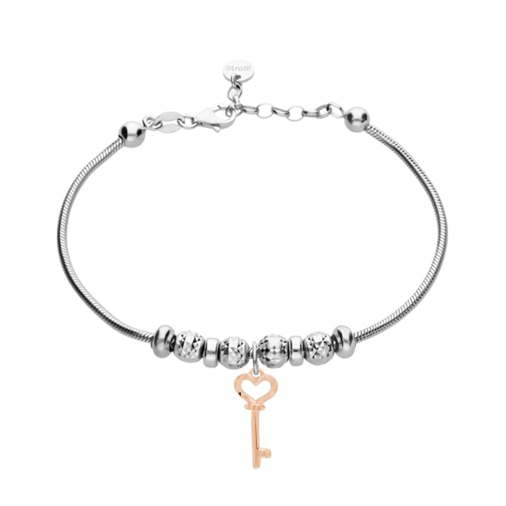Pendente Love Beats Argento Rosa - Ciondoli Donna | Stroili