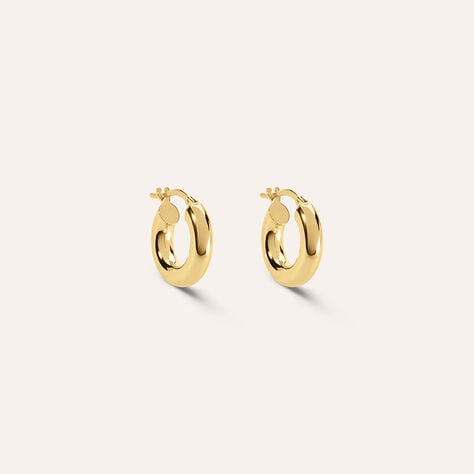 Orecchini A Cerchio Toujours Oro Giallo - Orecchini a Cerchio Donna | Stroili