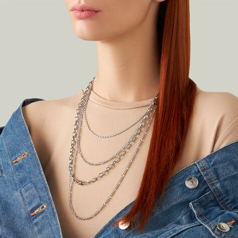 Collana Lady Code Acciaio - Collane Donna | Stroili