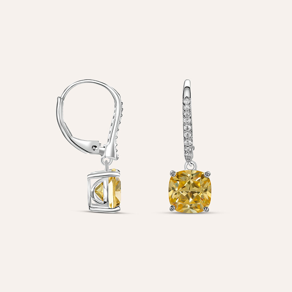 Orecchini Pendenti Silver Rainbow Argento Rodiato Cubic Zirconia - Orecchini Pendenti Donna | Stroili