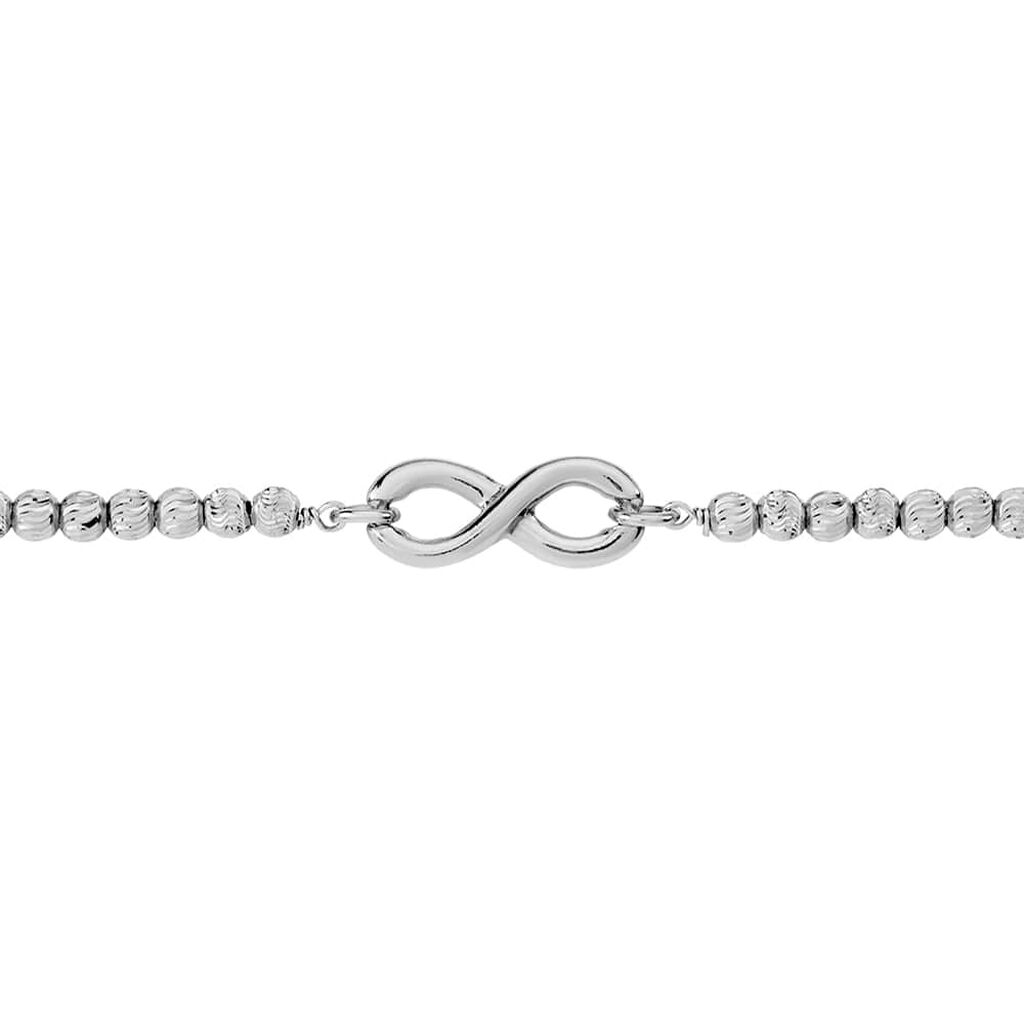 Bracciale Silver Collection Argento Rodiato - Bracciali Love Donna | Stroili