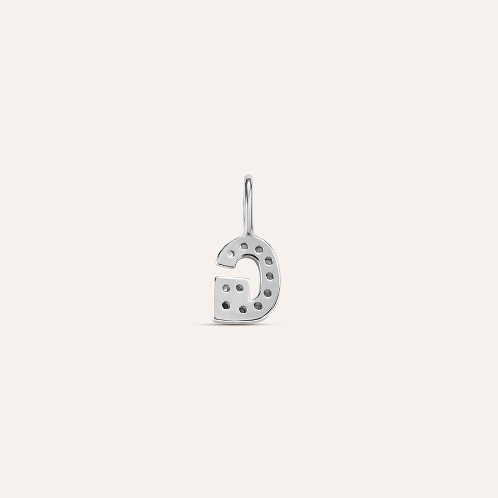 Pendente Love Beats Argento Rodiato Cubic Zirconia - Ciondoli Donna | Stroili