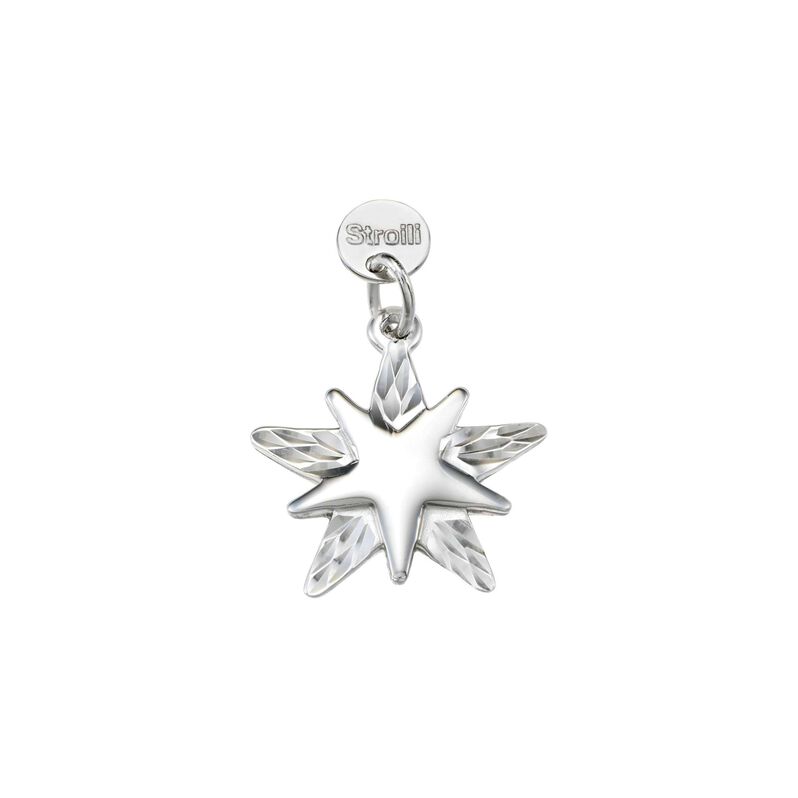 Charm in argento rodiato diamantato - Charms Donna | Stroili