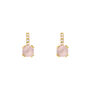 Orecchini Lobo Punto Luce Amélie Oro Giallo Quarzo Cubic Zirconia