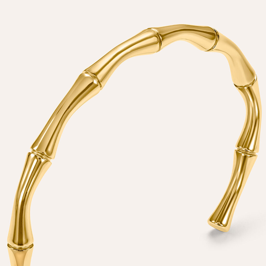 Bangle Lady Code Acciaio Dorato - Bracciali Rigidi Donna | Stroili