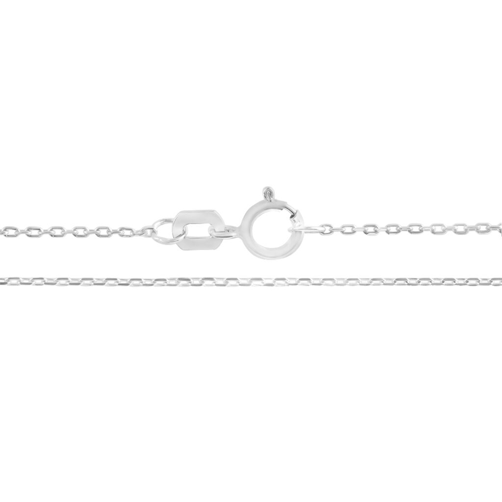 Collana Charlotte Oro Bianco Rubino Diamante - Collane Donna | Stroili