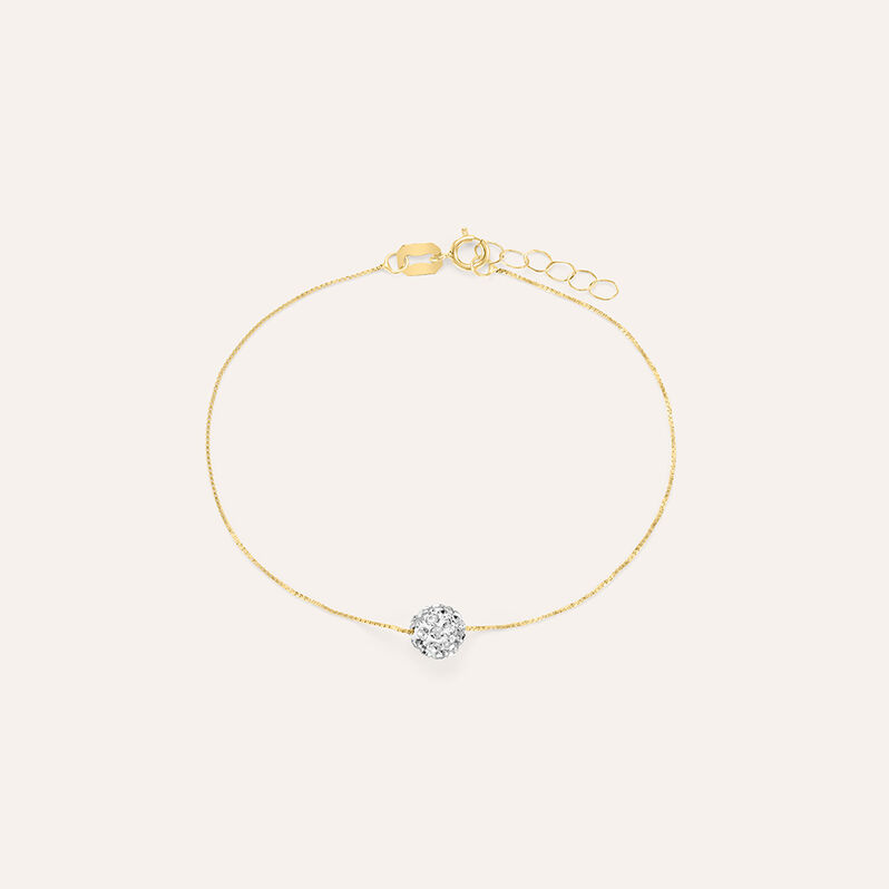 Bracciale Christelle Oro Giallo Cristallo - Bracciali Donna | Stroili