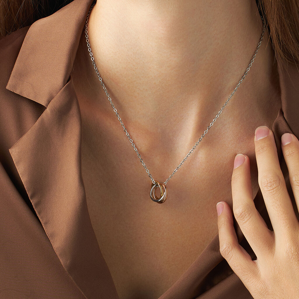 Collana Lady Code Acciaio Tricolore - Collane Donna | Stroili