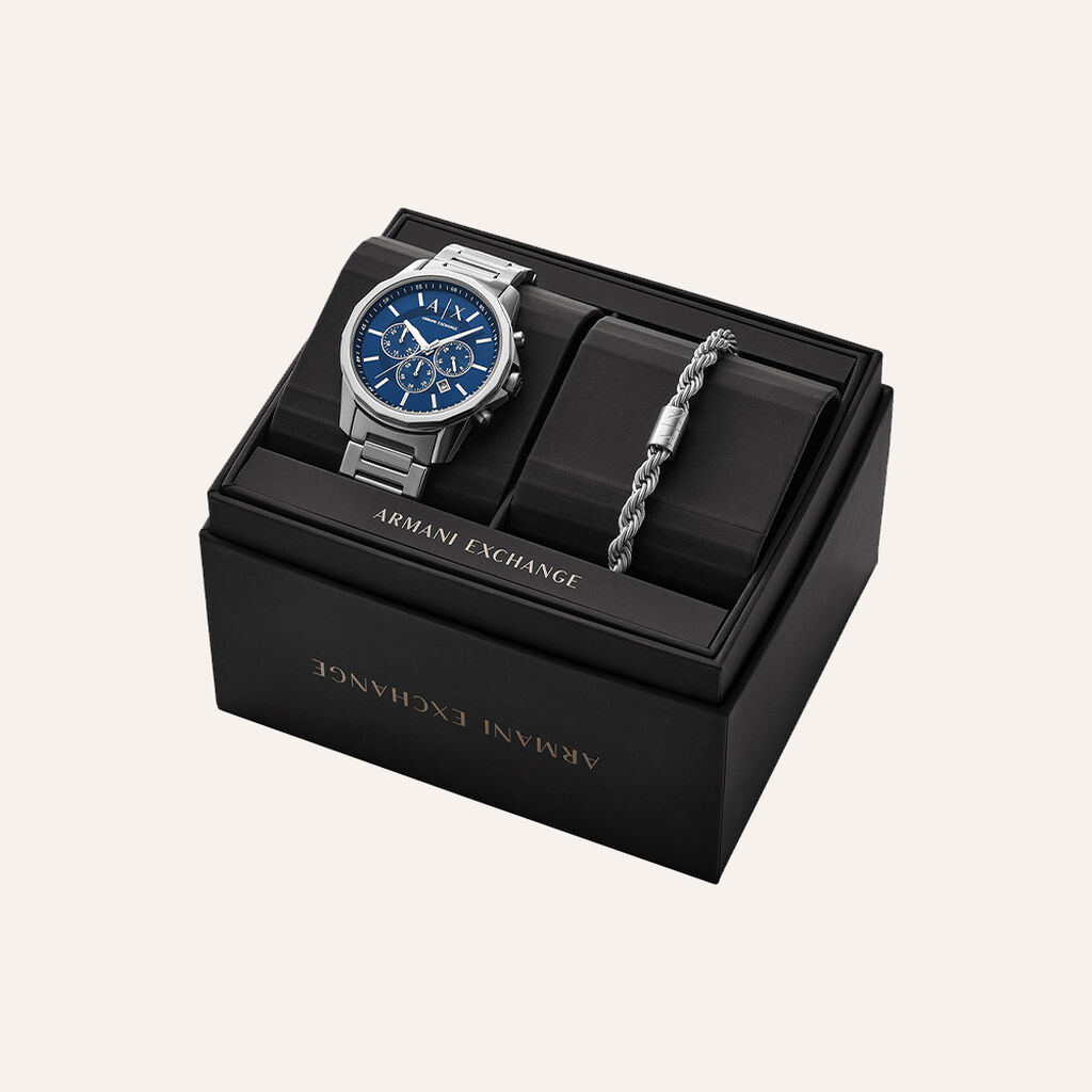 Set Orologio Al Quarzo Armani Exchange Ax7176set