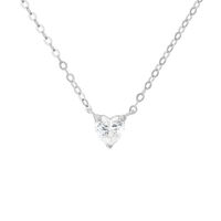 Collana Punto Luce Claire Oro Bianco Cubic Zirconia