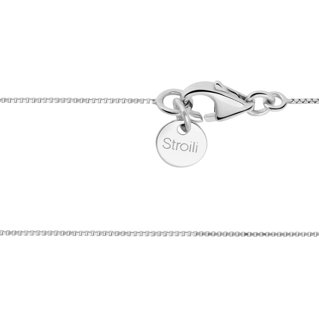 Collana Punto Luce Diamotion Oro Bianco Diamante