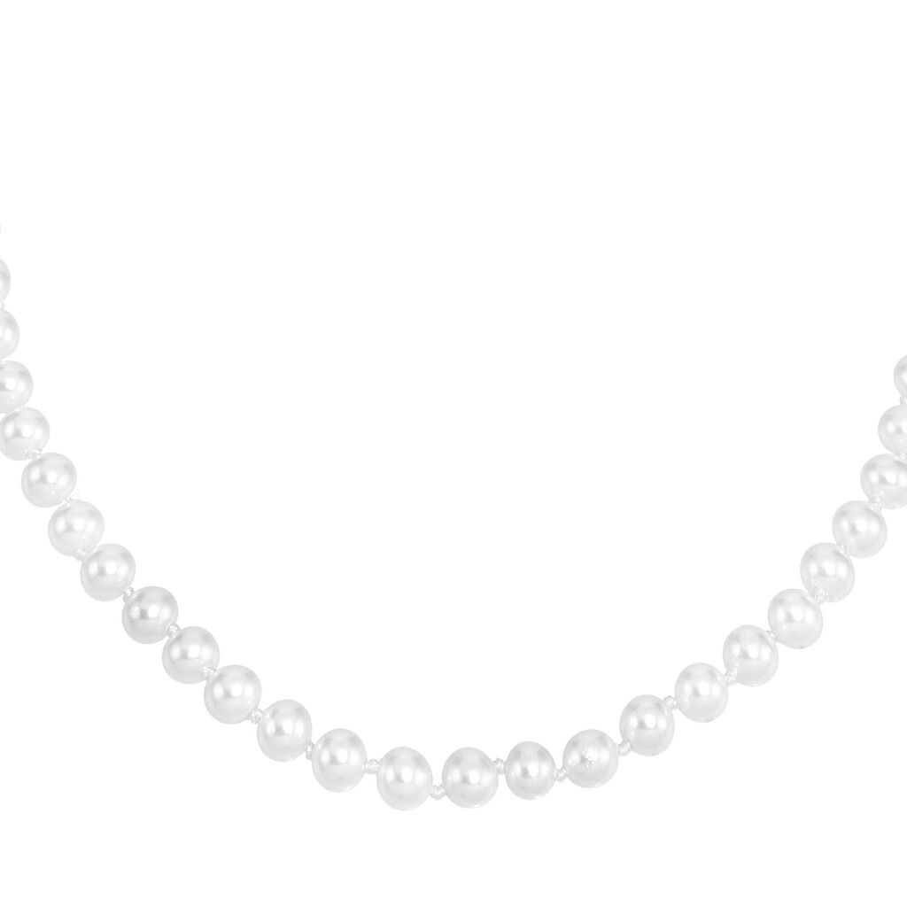 Collana Silver Pearls Argento Rodiato Perla sintentica - Collane Donna | Stroili