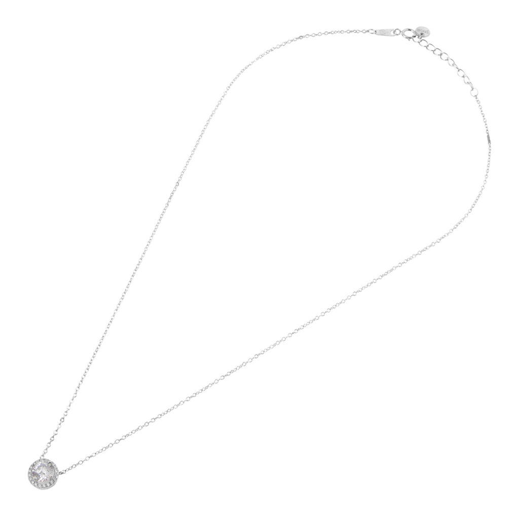 Collana Punto Luce Silver Elegance Argento Rodiato Cubic Zirconia - Collane Punto Luce Donna | Stroili