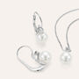 Collana Silver Pearls Argento Rodiato Perla sintentica Cubic Zirconia