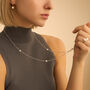 Collana Silver Pearls Argento Rodiato Perla sintetica