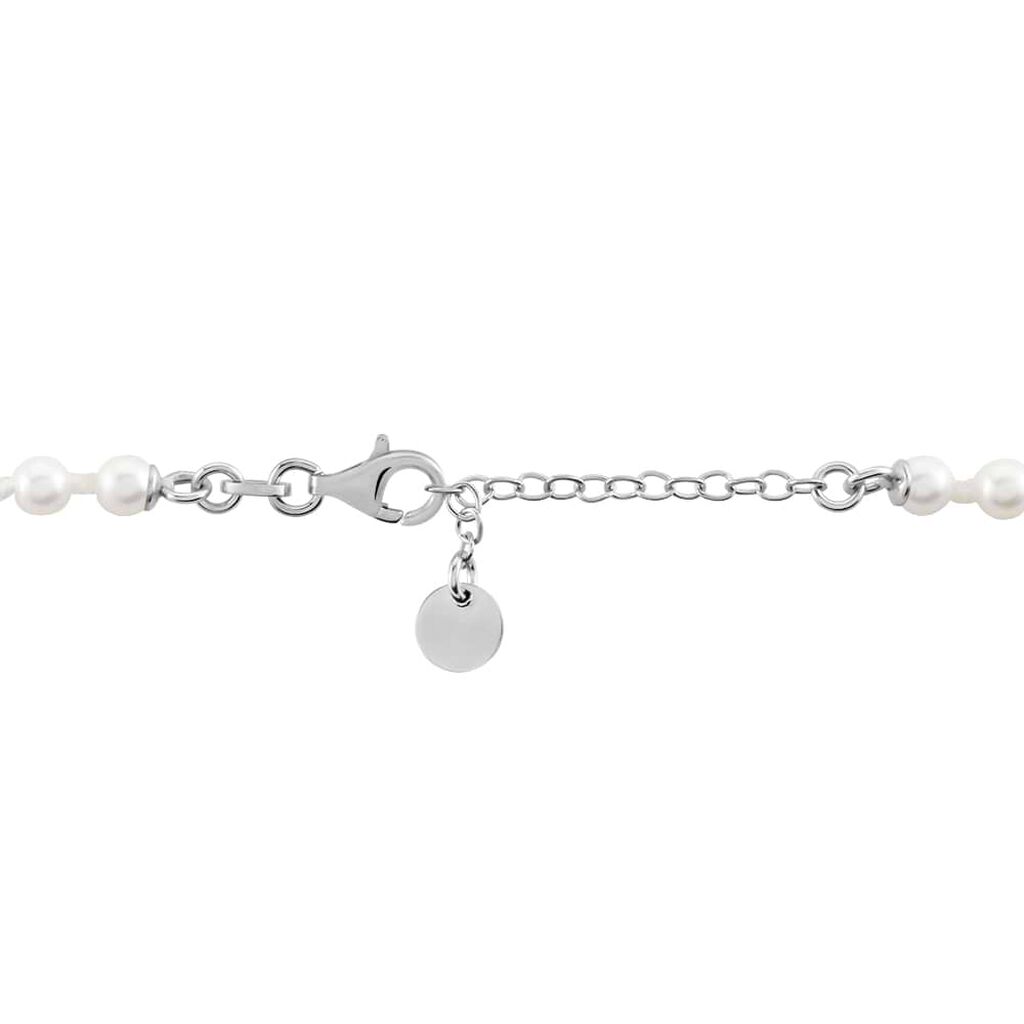 Collana Silver Pearls Argento Rodiato Perla sintentica - Collane Donna | Stroili