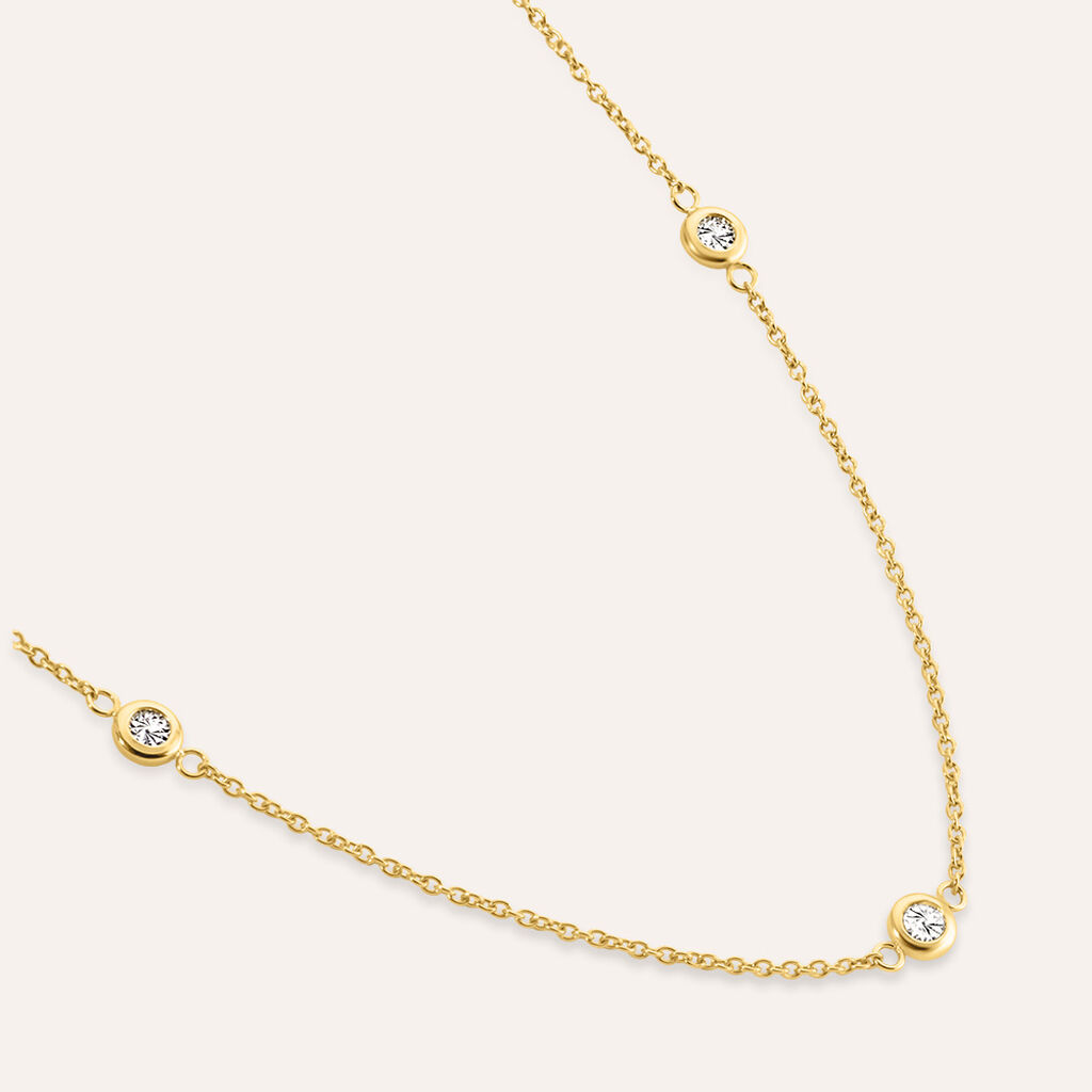 Collana Desideria Argento Nobile Dorato