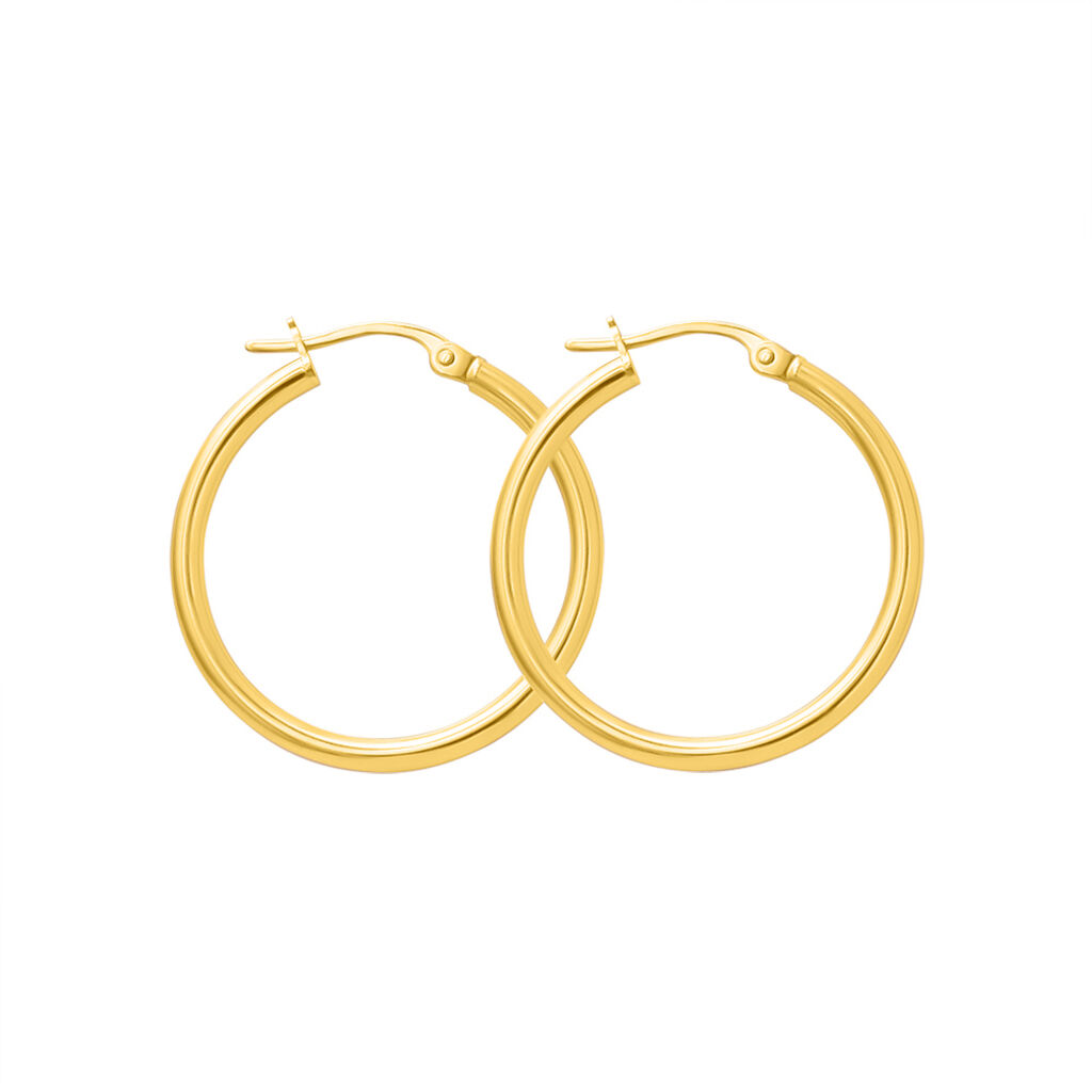 Orecchini A Cerchio Toujours Oro Giallo - Orecchini a Cerchio Donna | Stroili