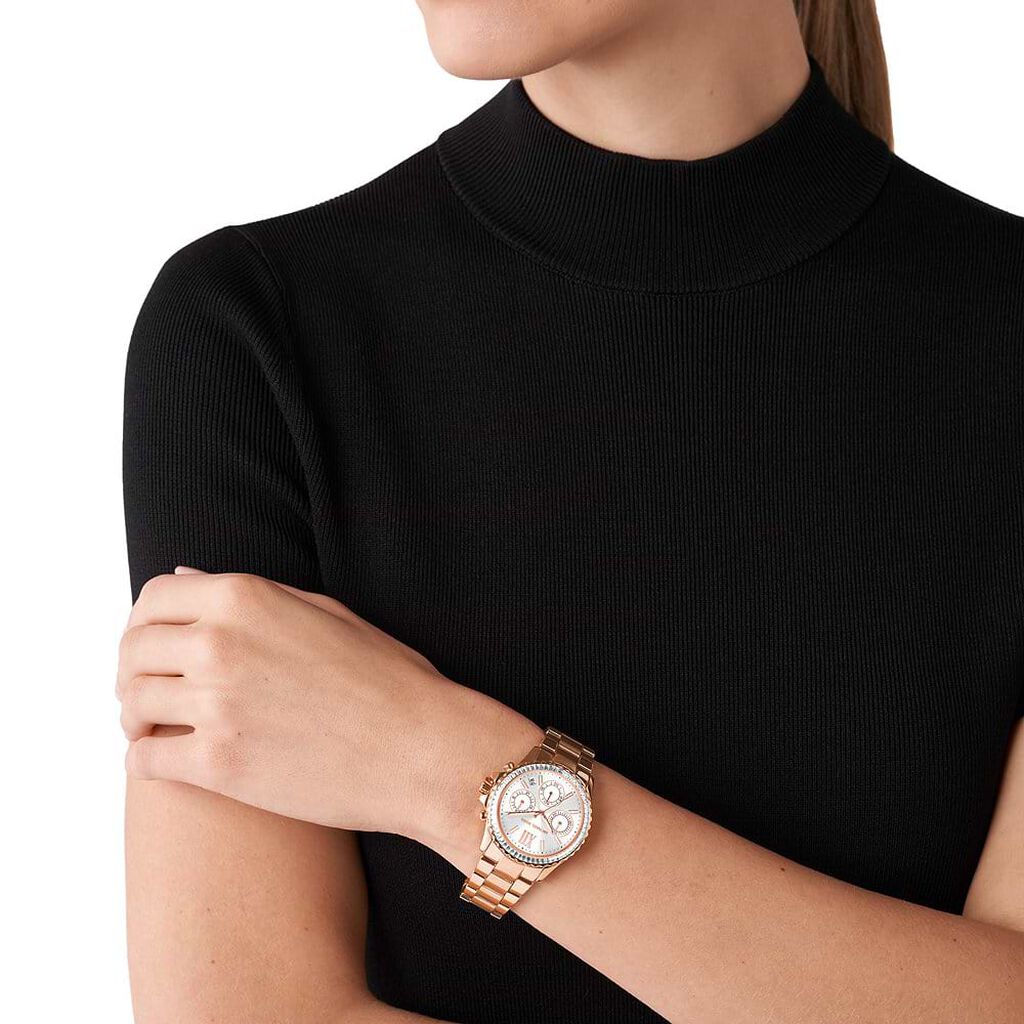 Orologio Al Quarzo Michael Kors Everest Mk7213 - Orologi con Datario Donna | Stroili