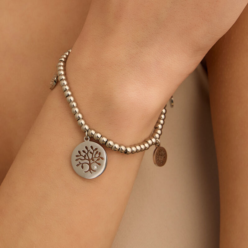 Bracciale Sunrise Acciaio Cristallo - Bracciali Donna | Stroili