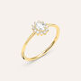Anello Solitario Kate Diamade Glam Oro Giallo Diamante Lab-Grown