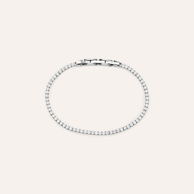 Bracciale Man Code Acciaio Cristallo - Gioielli Uomo | Stroili