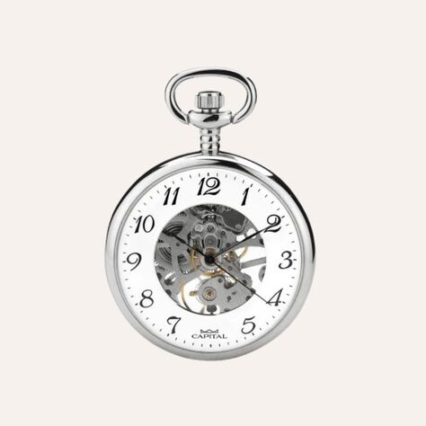 Orologio da Tasca Meccanico Capital Tc171-02 - Orologi solo Tempo Uomo | Stroili