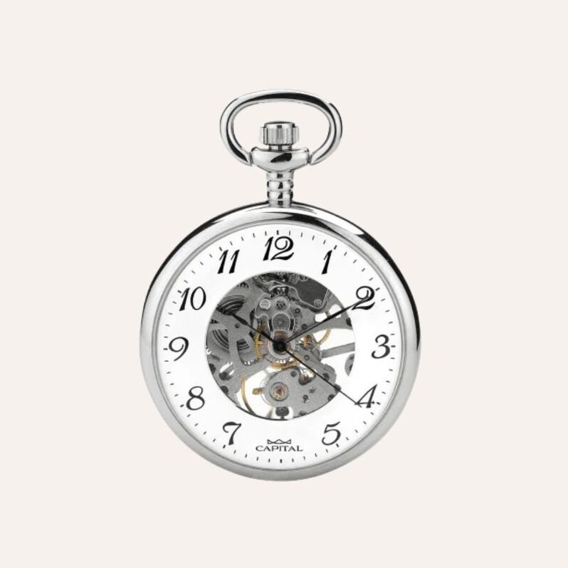 Orologio da Tasca Meccanico Capital Tc171-02 - Orologi solo Tempo Uomo | Stroili