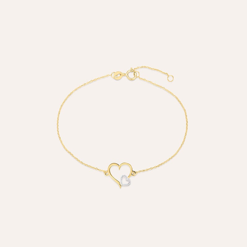 Bracciale Beverly Oro Bicolore - Bracciali Amicizia Donna | Stroili