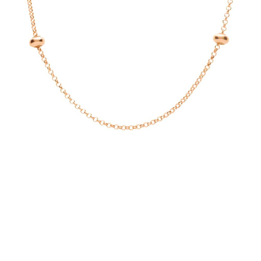 Catenina Love Beats Argento Rosa - Catenina Donna | Stroili