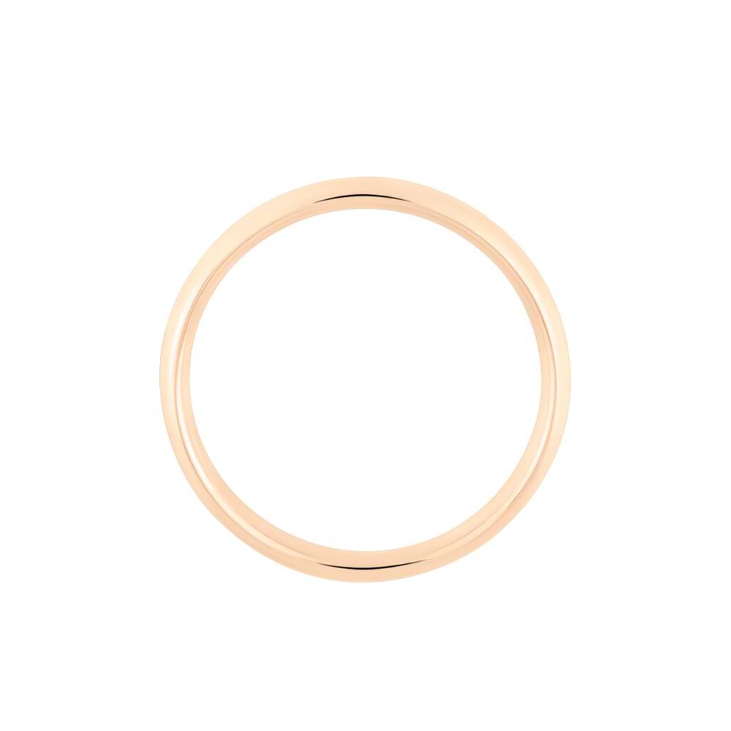 Fede Comoda Leggera 3.5 mm Oro Rosa - Anelli con Incisione Unisex | Stroili