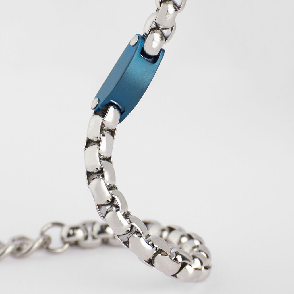 Bracciale Man Code Acciaio Bicolore - Bracciali Uomo | Stroili