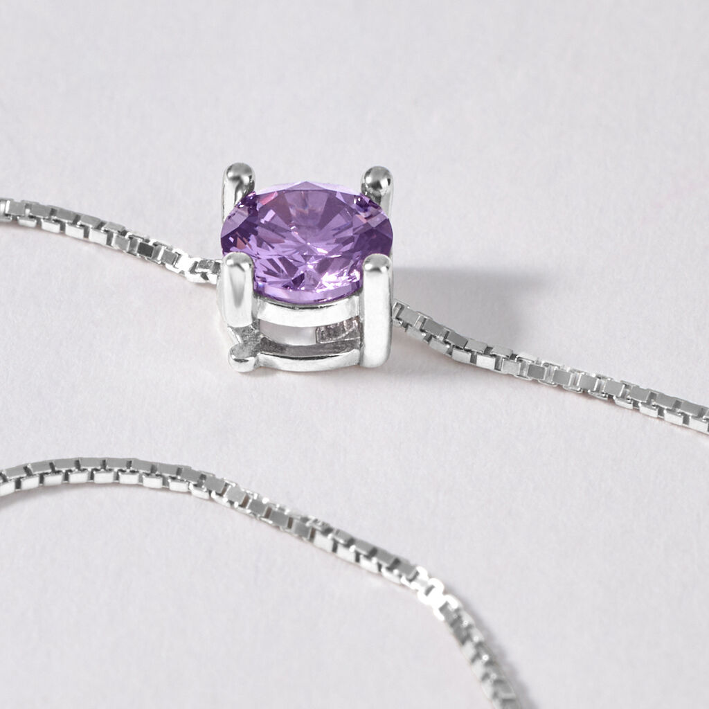Collana Punto Luce Silver Rainbow Argento Rodiato Cubic Zirconia - Collane Punto Luce Donna | Stroili
