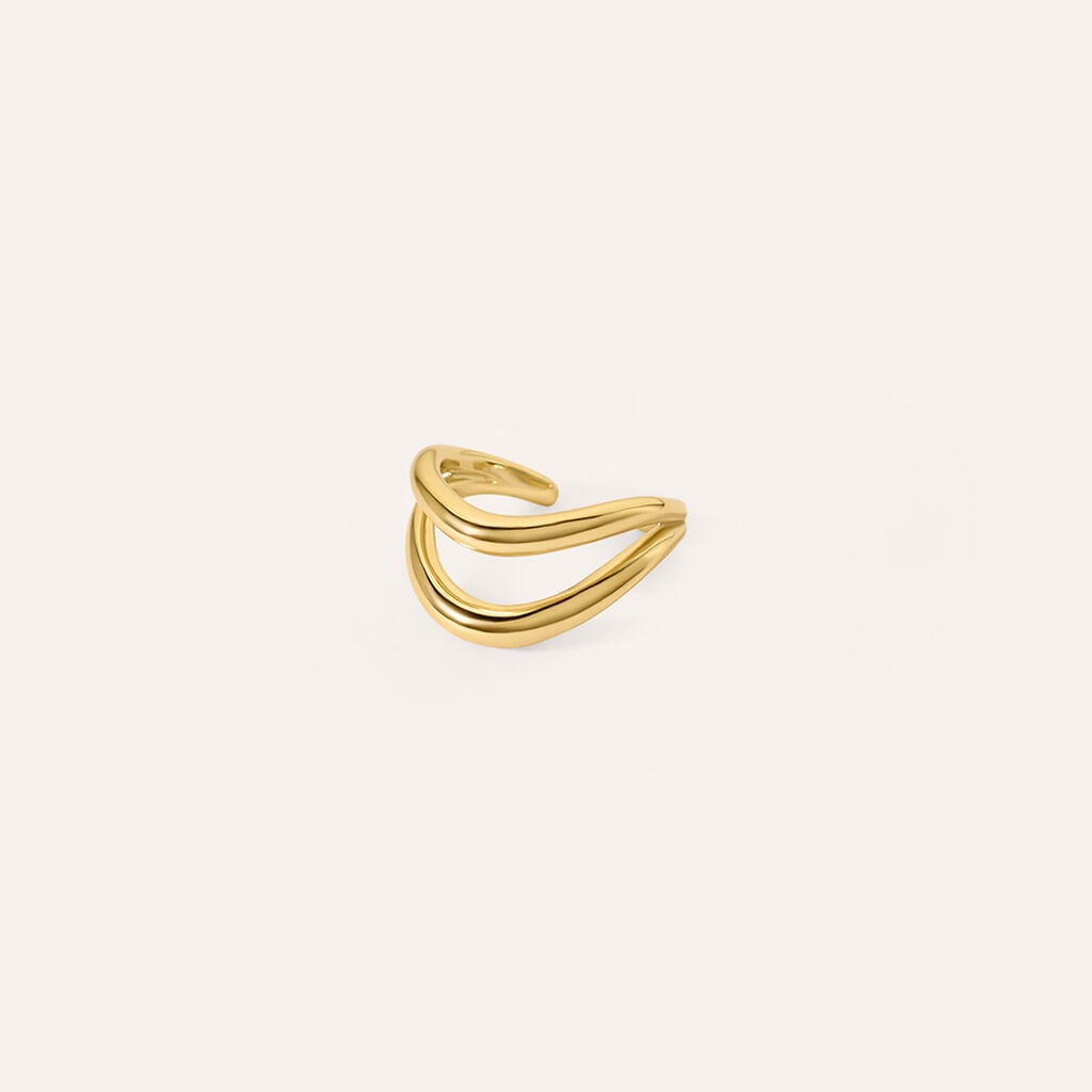 Ear Cuff Silver Collection Argento Dorato