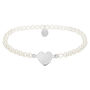 Bracciale Silver Pearls Argento Rodiato Perla sintentica