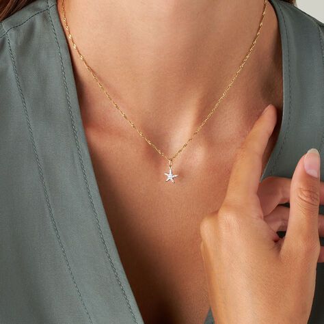 Pendente Poème Oro Giallo Cubic Zirconia - Ciondoli Donna | Stroili