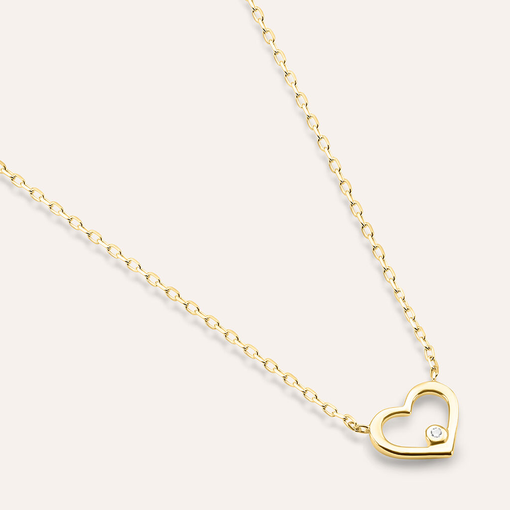 Collana Sophia Oro Giallo Diamante