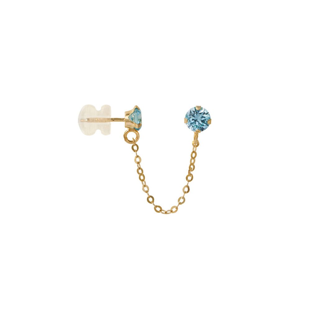 Mono Orecchino Lobo Bon Ton Oro Giallo Cubic Zirconia - Mono Orecchino Donna | Stroili