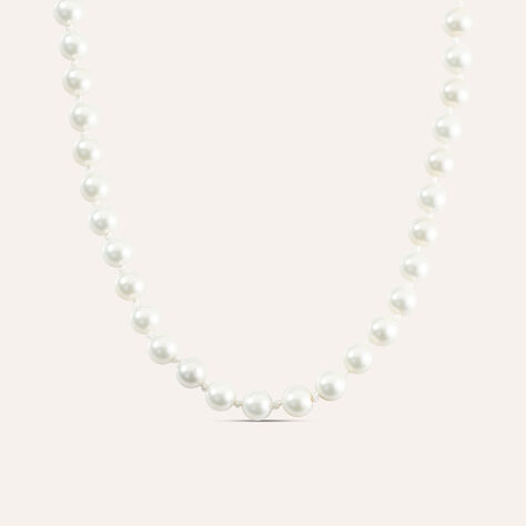Collana Silver Pearls Argento Rodiato Perla sintentica - Collane Donna | Stroili