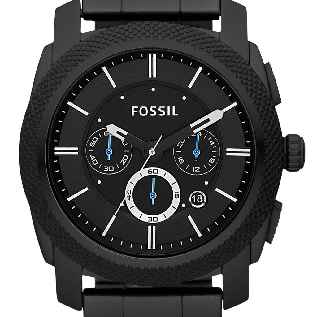 Orologio Cronografo Uomo Fossil Sport quadrante nero FS4552-RE21