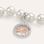Bracciale Silver Pearls Argento Rodiato Perla sintentica Cubic Zirconia