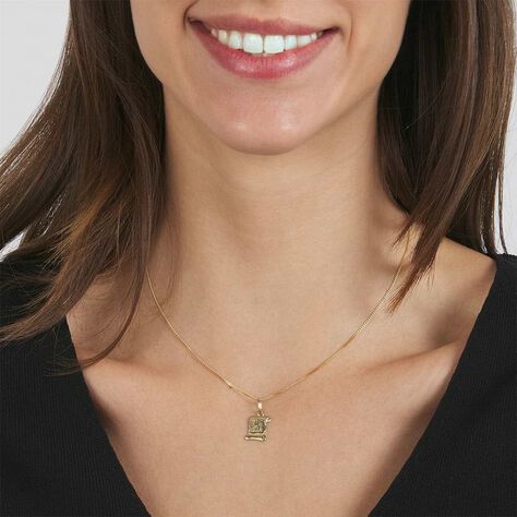 Pendente Holy Oro Giallo - Ciondoli con Incisione Unisex | Stroili