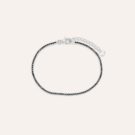 Bracciale Tennis Silver Elegance Argento Rodiato Cubic Zirconia - Bracciali Tennis Donna | Stroili