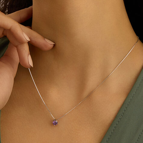 Collana Punto Luce Silver Rainbow Argento Rodiato Cubic Zirconia - Collane Punto Luce Donna | Stroili