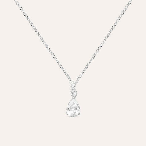 Collana Punto Luce Silver Elegance Argento Rodiato Cubic Zirconia - Collane Punto Luce Donna | Stroili