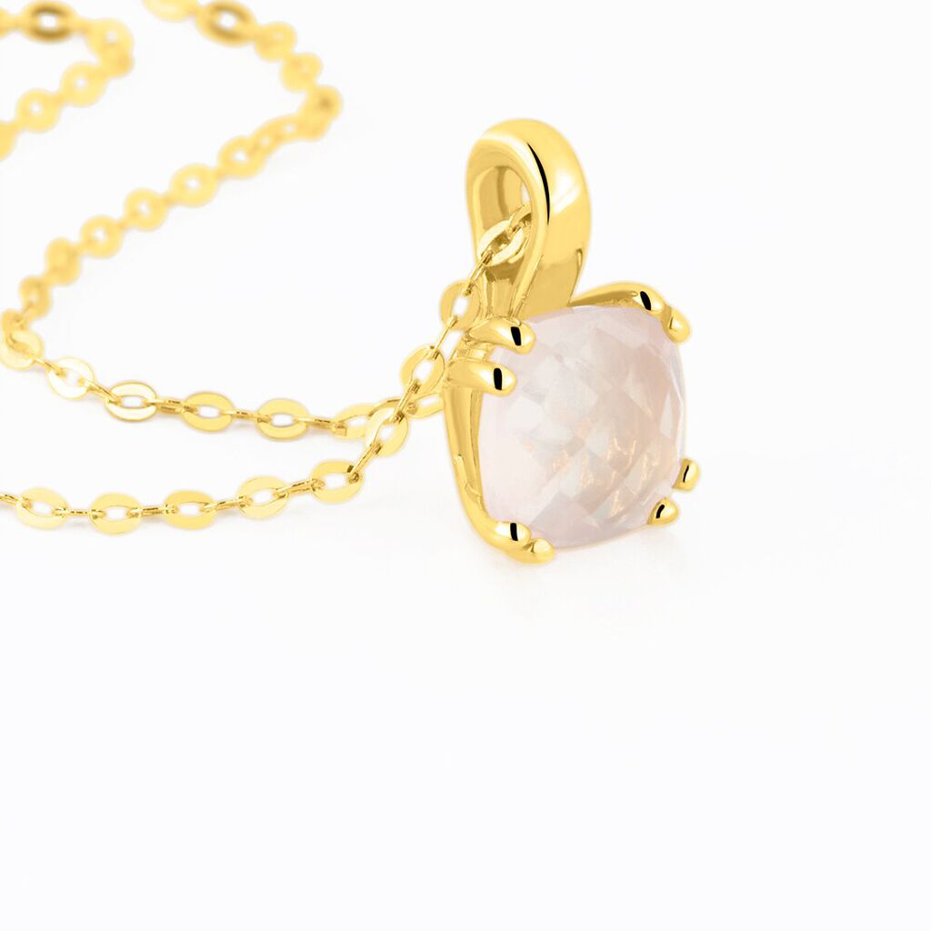 Collana Punto Luce Amélie Oro Giallo Quarzo - Collane Punto Luce Donna | Stroili