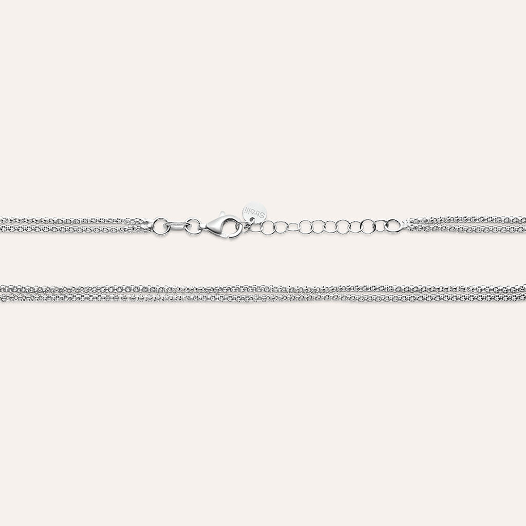 Collana Silver Collection Argento Rodiato - Collane Donna | Stroili