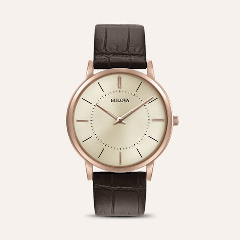 Orologio Al Quarzo Bulova Ultra Slim 97a126 - Orologi solo Tempo Uomo | Stroili